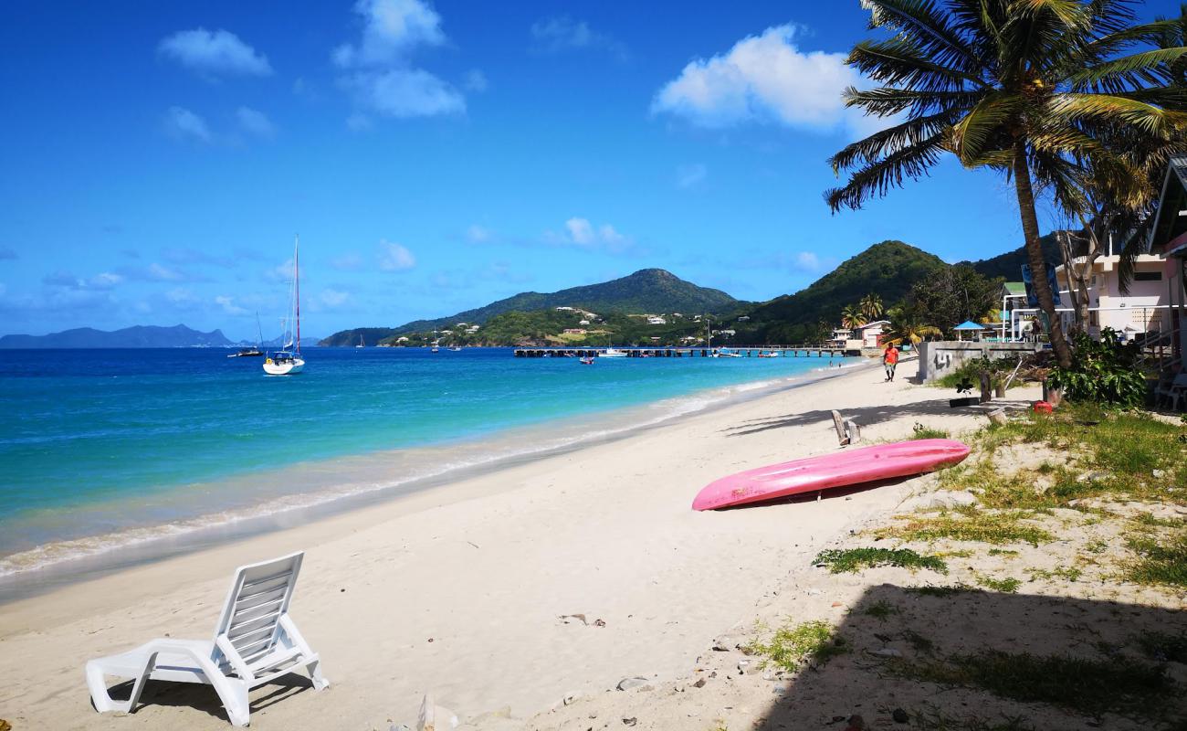 Foto af Carriacou beach med lys sand overflade