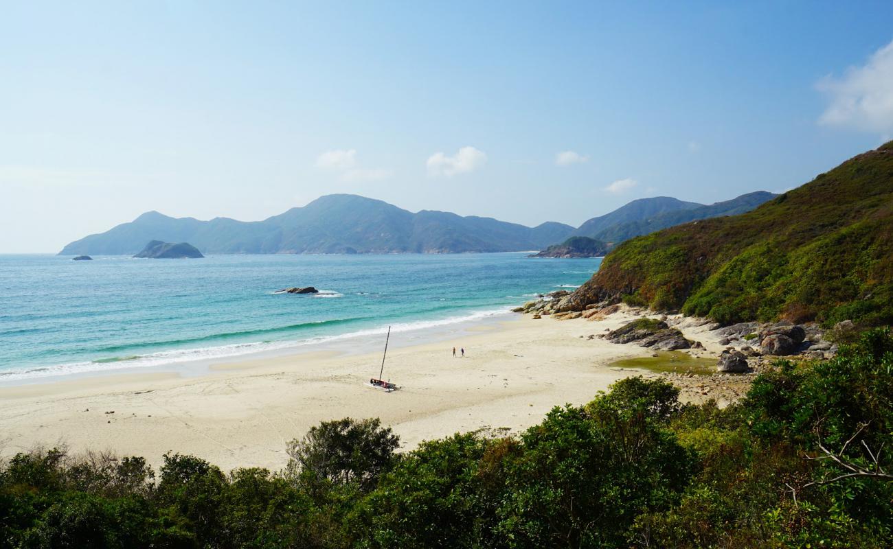 Foto af Tung Wan Beach med lys sand overflade