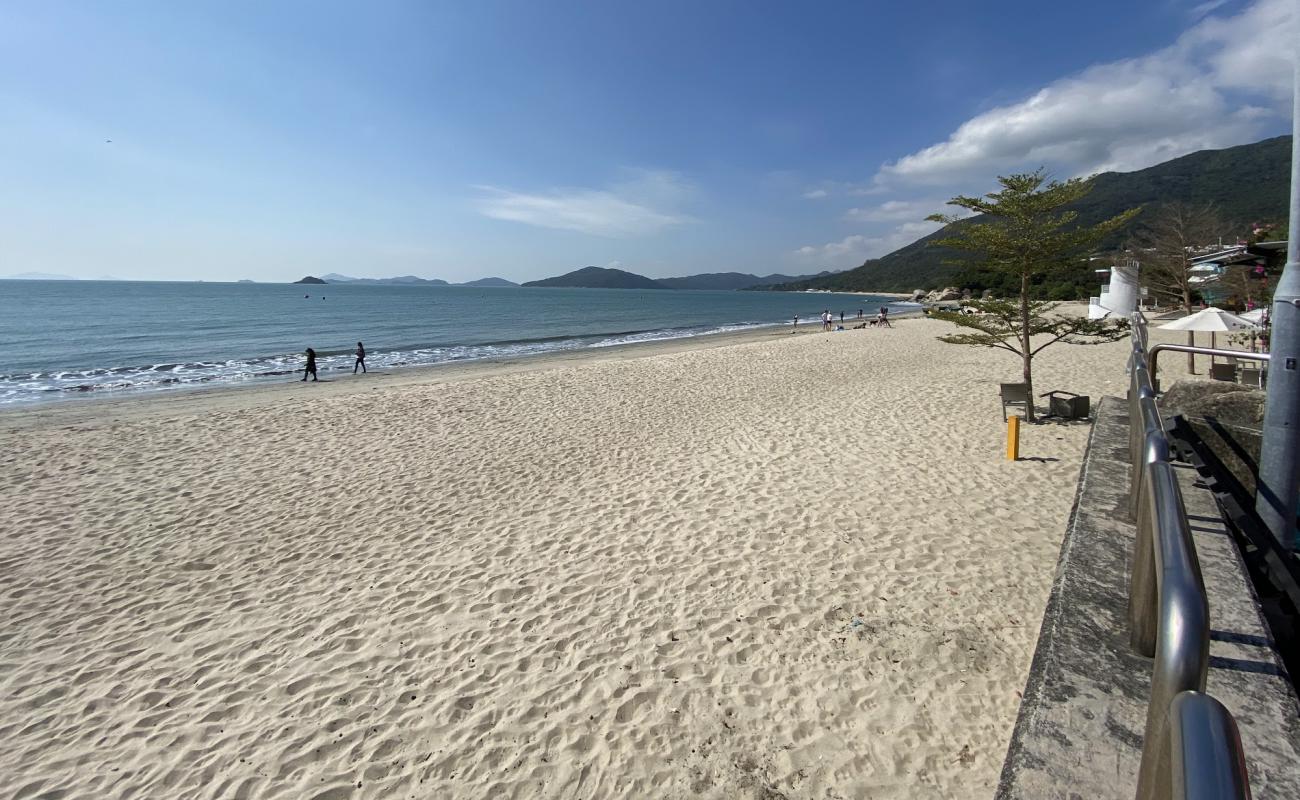 Foto af Upper Cheung Sha Beach med lys sand overflade