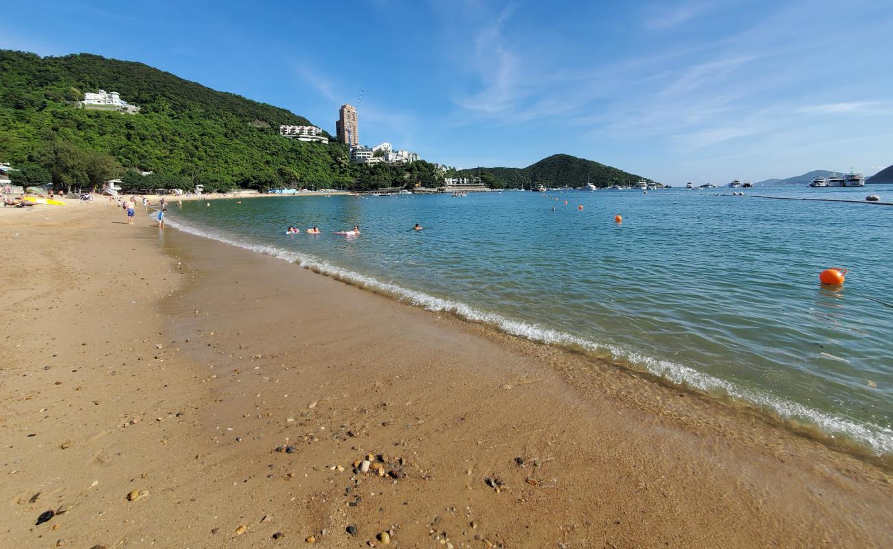 Foto af Deep Water Bay Beach med lys sand overflade