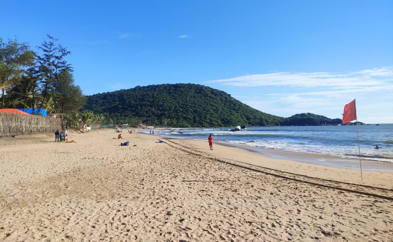 Foto af Agonda Beach med lys sand overflade