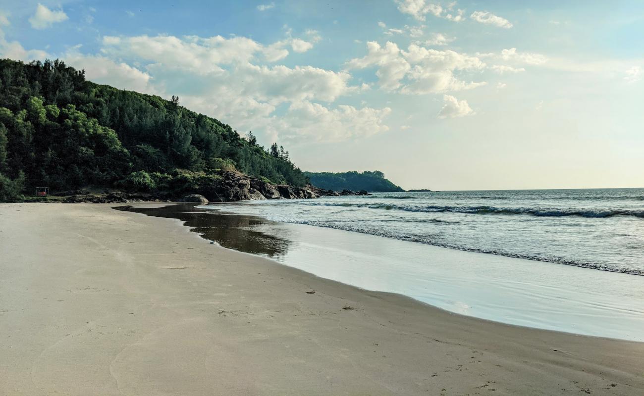 Foto af Kadle Beach med lys sand overflade