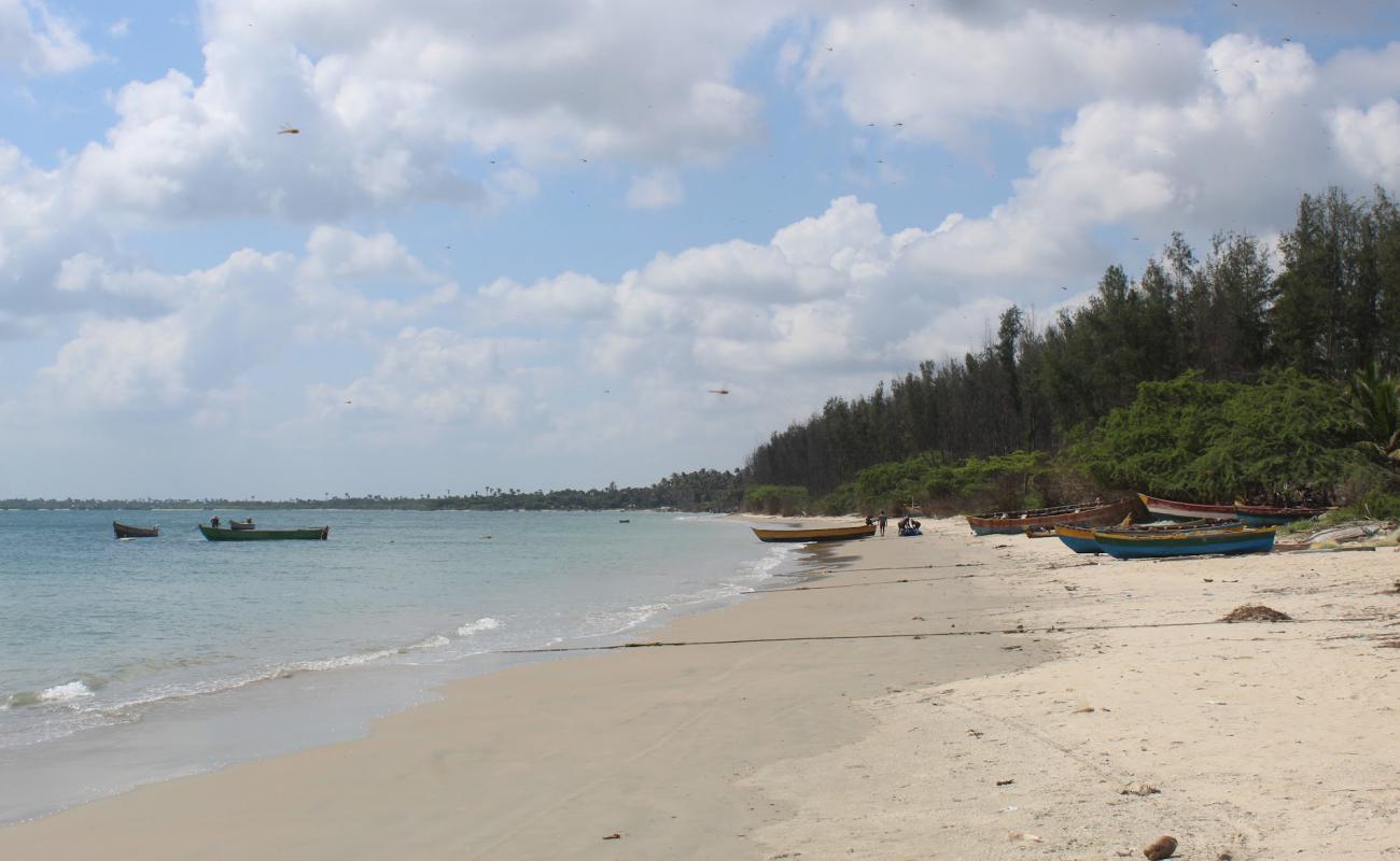 Foto af Rock Beach med lys sand overflade