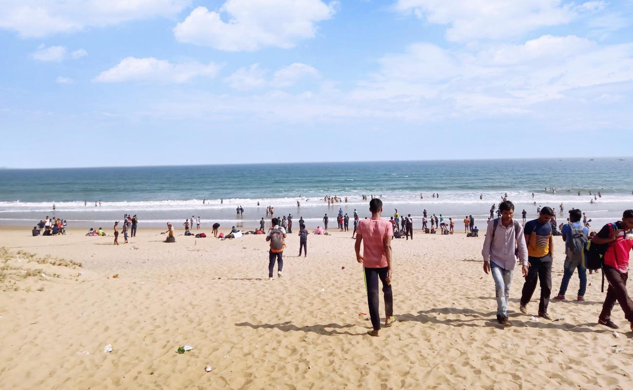 Foto af Dhabaleshwar Beach med lys sand overflade