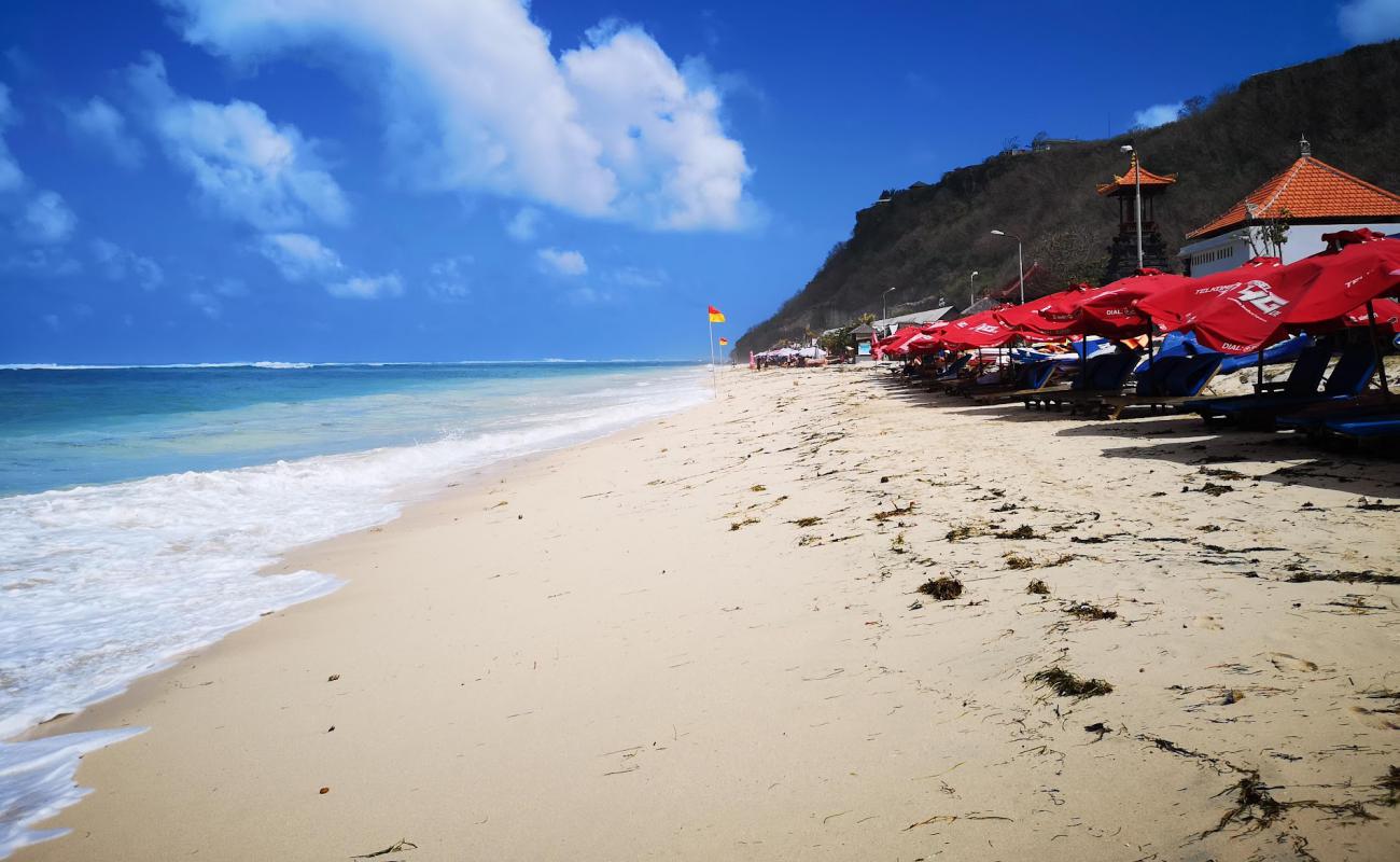 Foto af Pandawa Beach med lys sand overflade