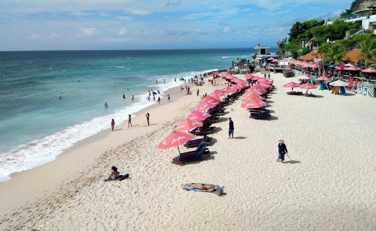 Foto af Drømmeland Strand med lys fint sand overflade