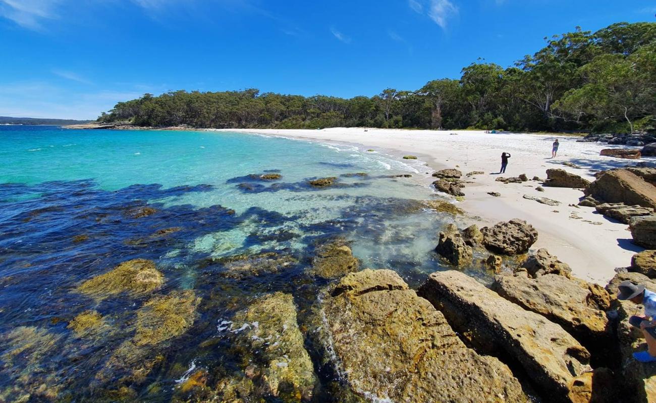 Foto af Greenfield Beach med hvidt fint sand overflade