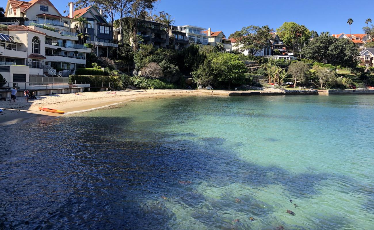 Foto af Hayes Street Beach med lys fint sand overflade