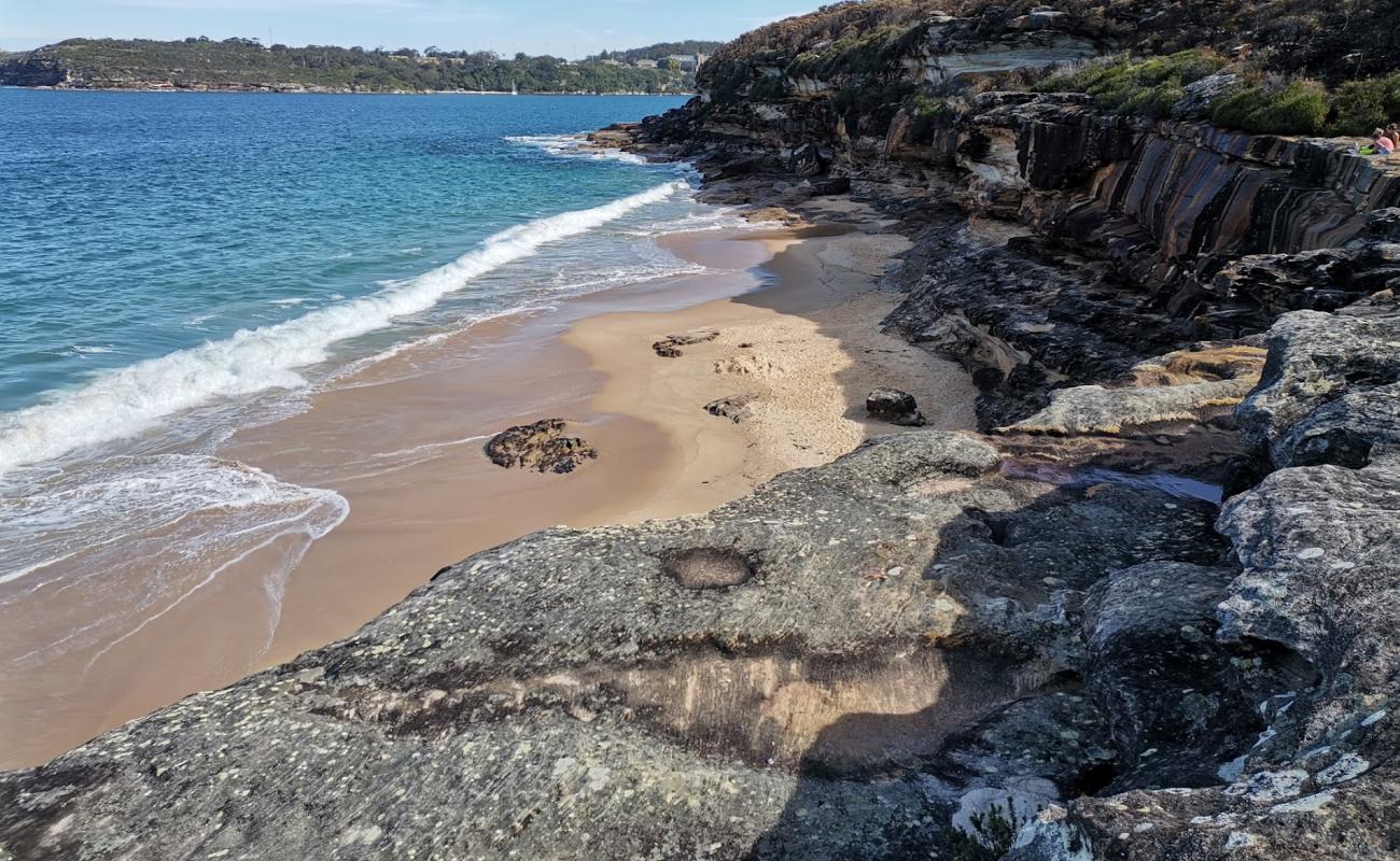 Foto af Washaway Beach med lys fint sand overflade