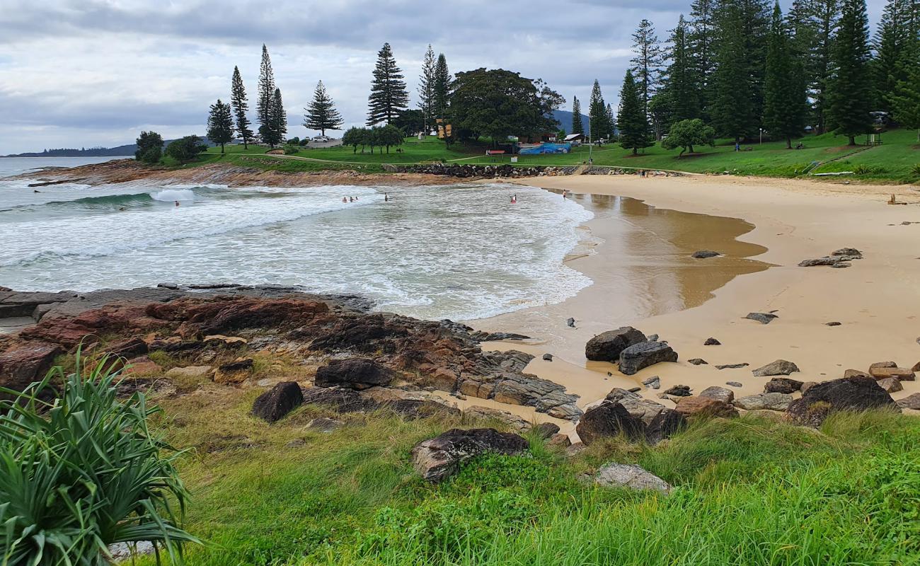 Foto af Horseshoe Bay Beach med lys fint sand overflade