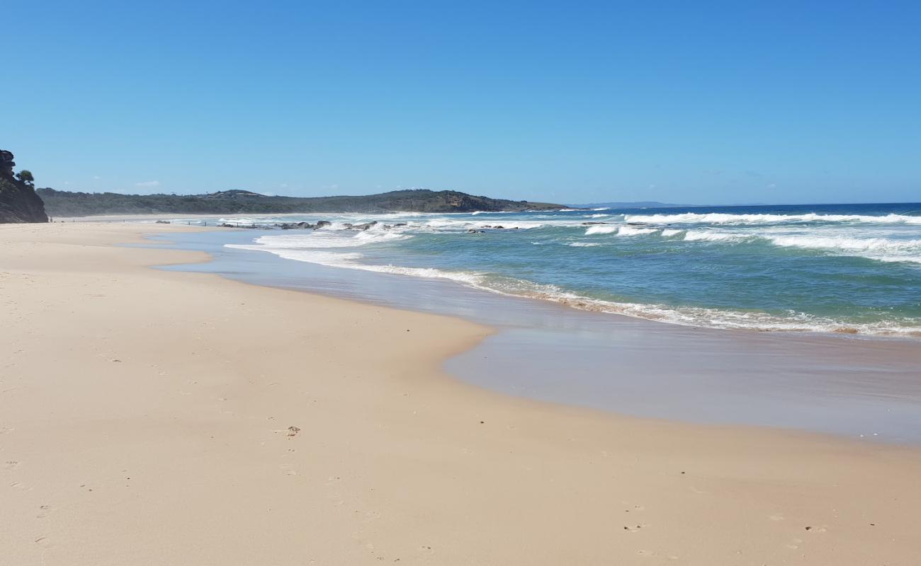 Foto af New Zealand Beach med lys sand overflade