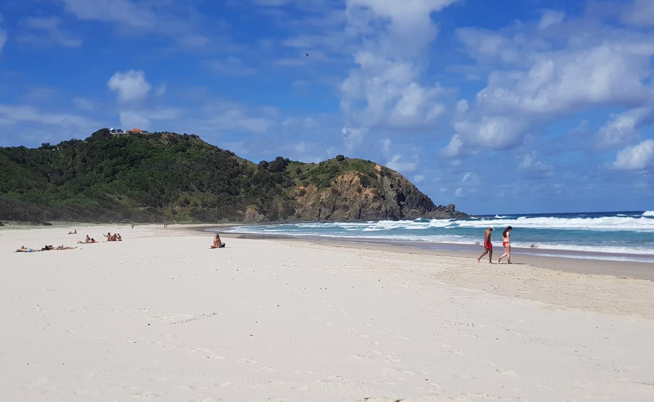 Foto af Tallow Beach II med lys sand overflade