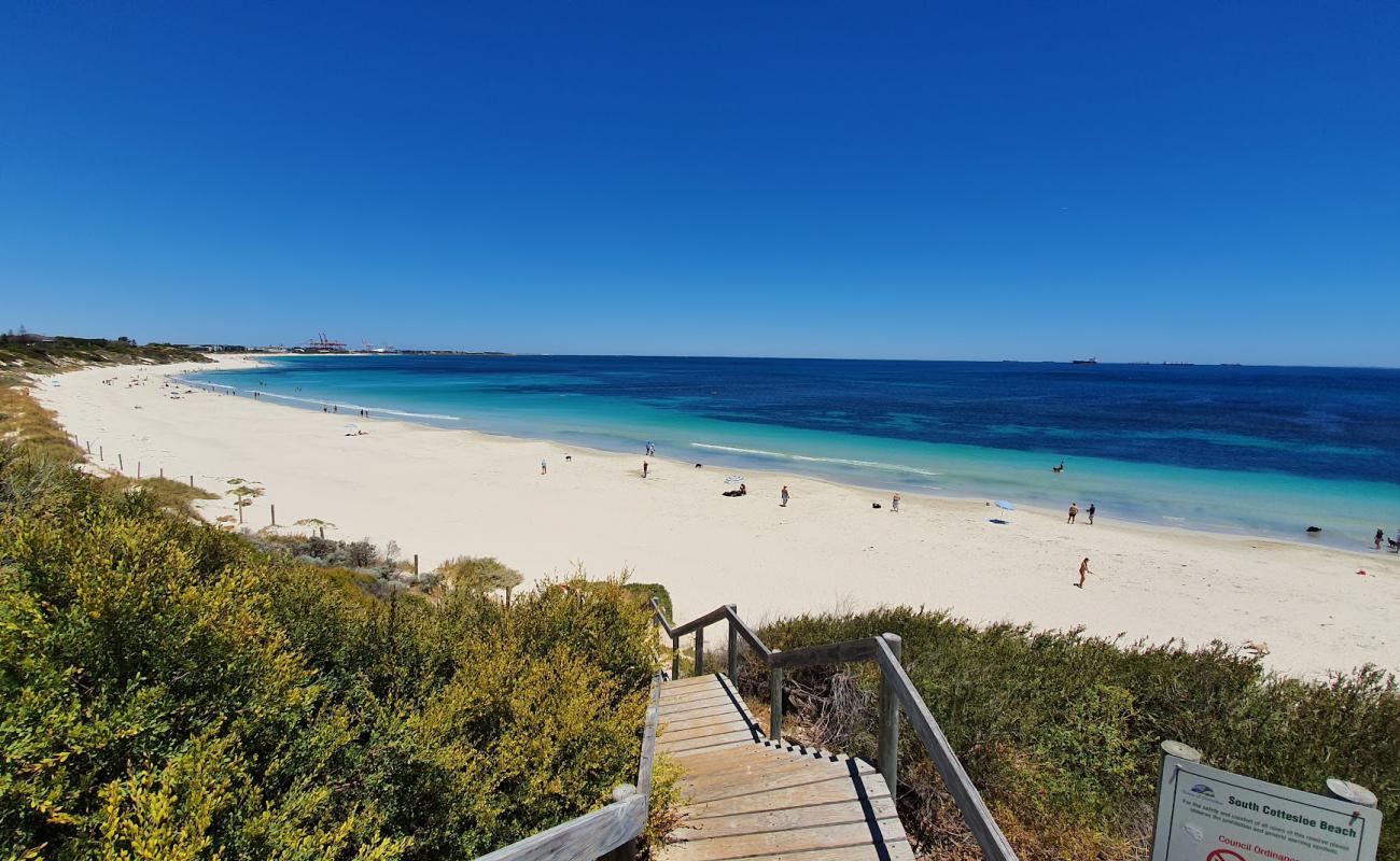 Foto af Vlaming Beach med lys sand overflade