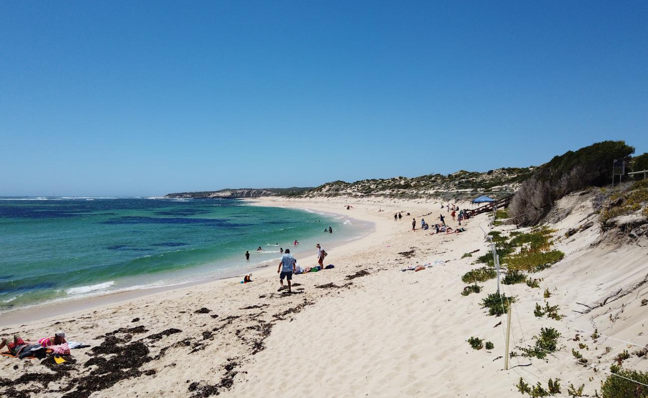 Foto af Gnarabup Beach med lys sand overflade