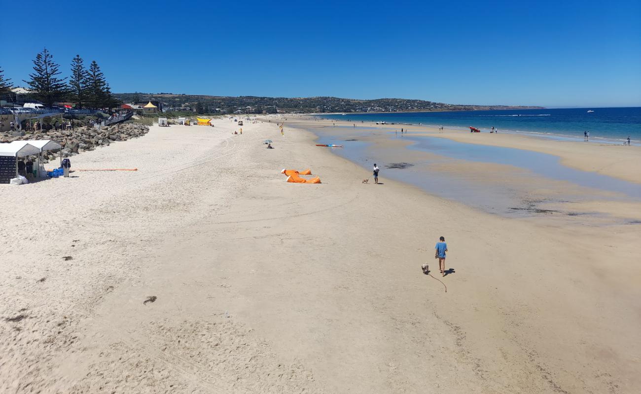 Foto af Brighton Beach med lys sand overflade