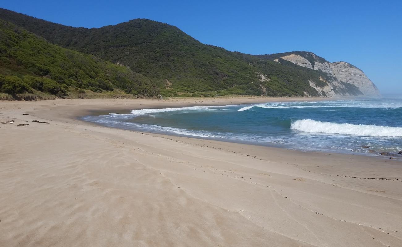 Foto af Milanesia Beach med lys sand overflade