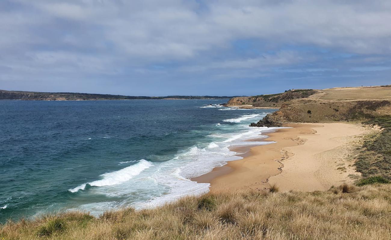 Foto af Bore Beach med lys sand overflade