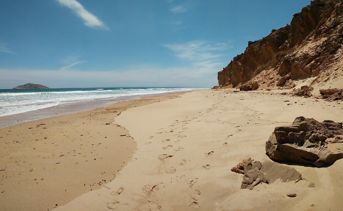 Foto af Darby Beach med lys sand overflade