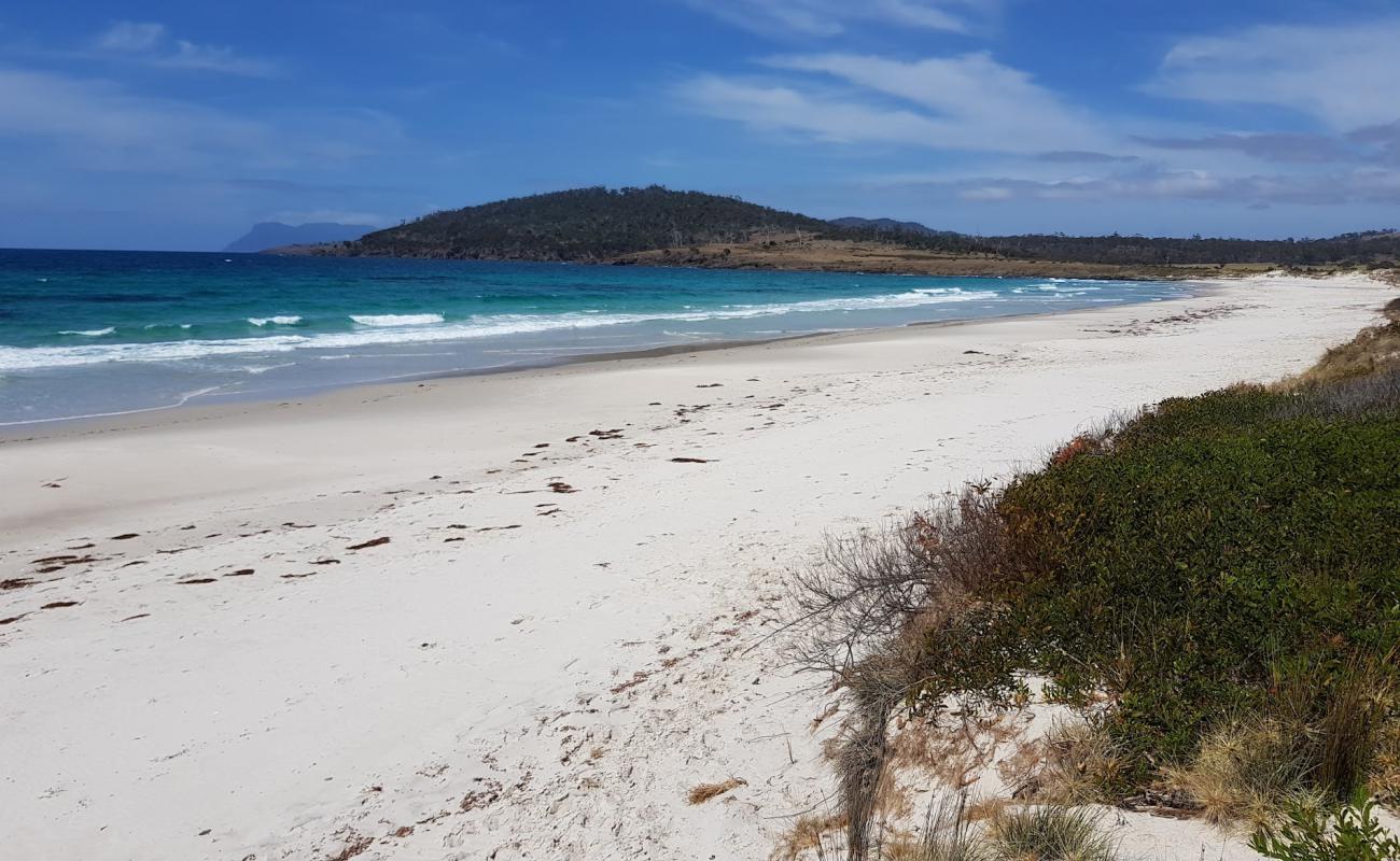 Foto af Boltons Beach med lys sand overflade