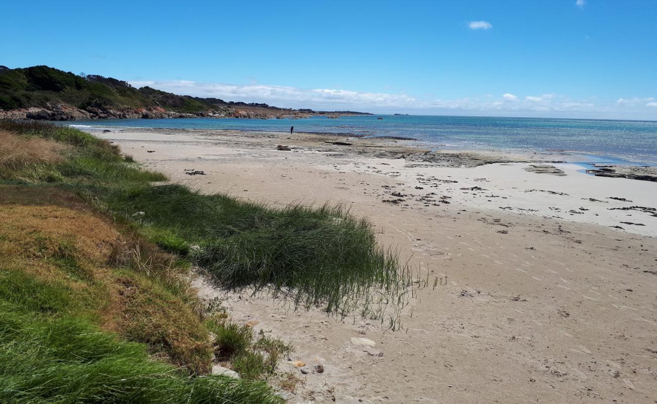 Foto af Green Point Beach med lyst sand & sten overflade