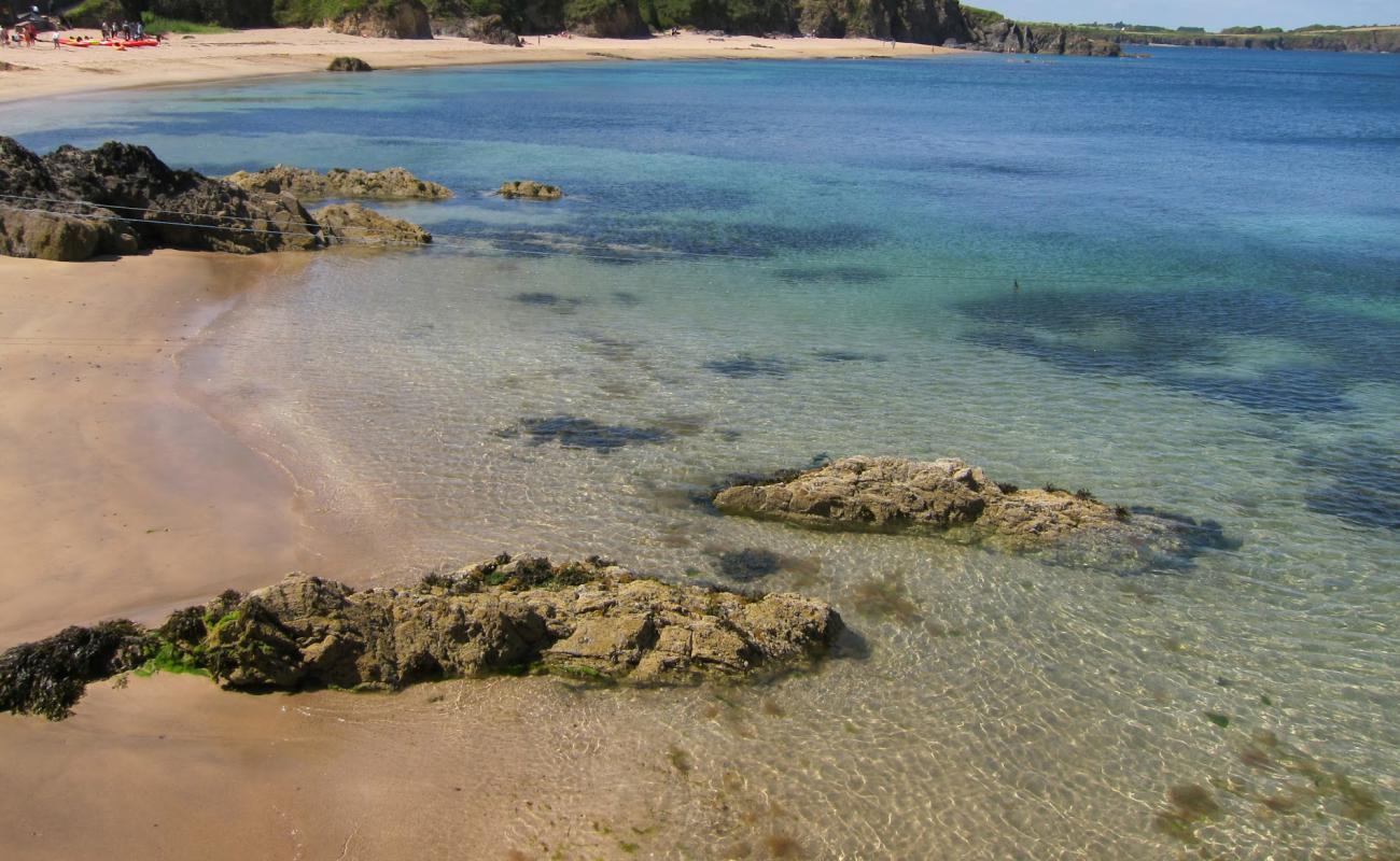 Foto af Baginbun Beach med lys sand overflade