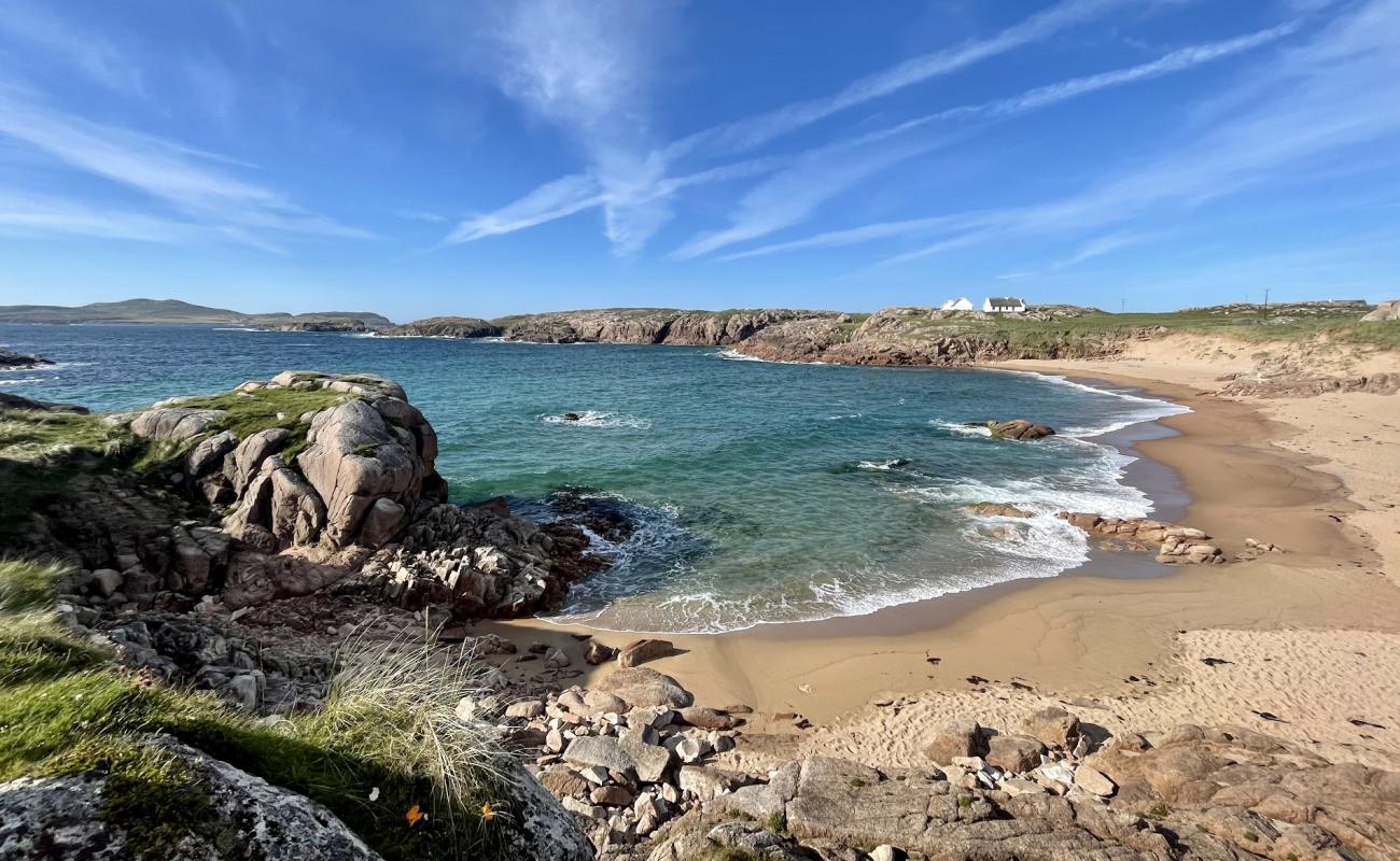 Foto af Cruit Island Wild Beach med lys sand overflade