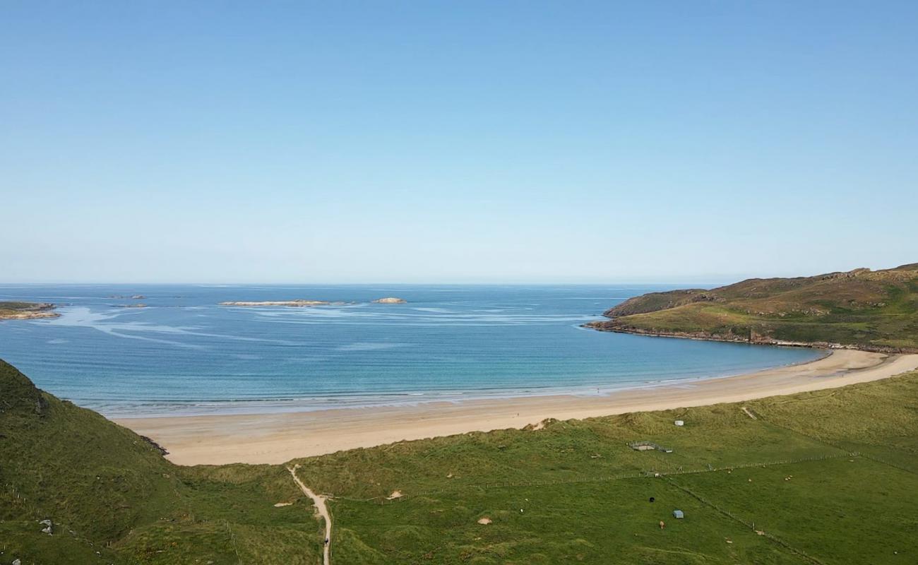 Foto af Rossan Beach med lys sand overflade