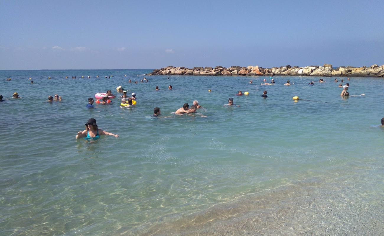 Foto af Shavei Tsion beach med lys sand overflade