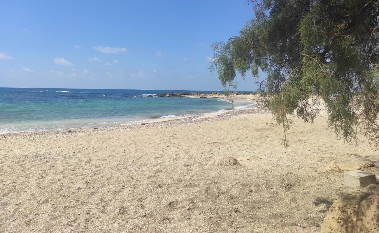 Foto af Nachsholim beach med lys sand overflade