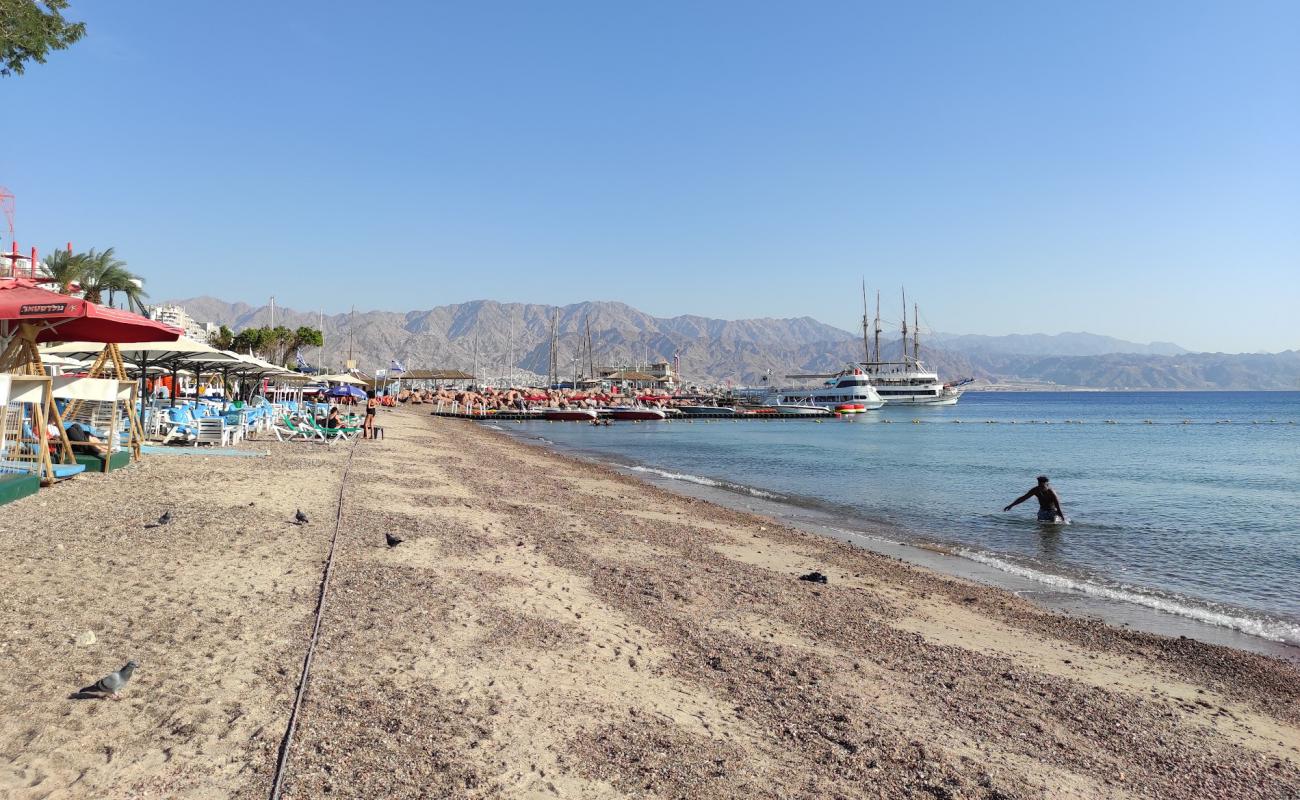 Foto af Moria Beach med let sten overflade