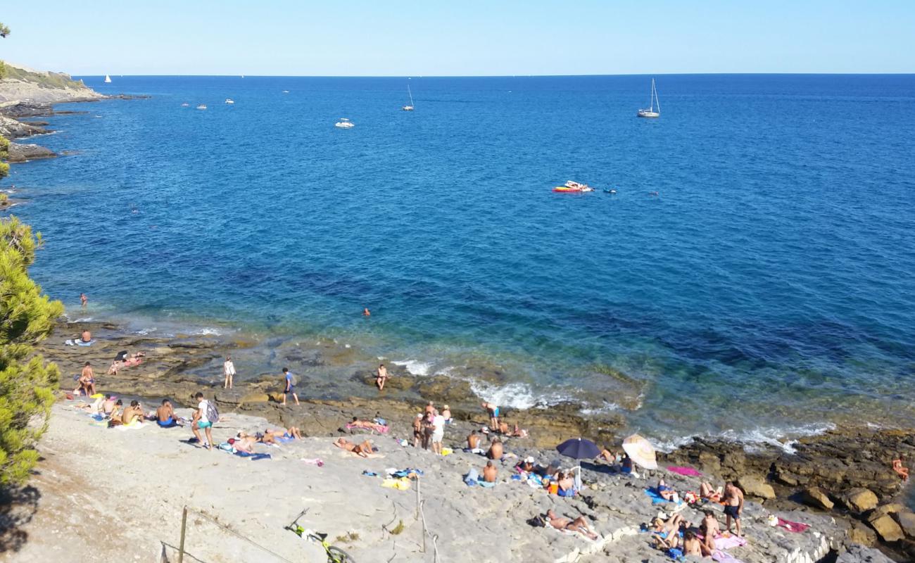 Foto af Le Ciapellette beach med sten overflade