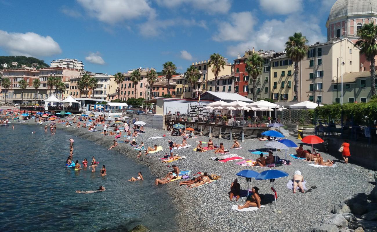 Foto af Genova last beach med grå sten overflade