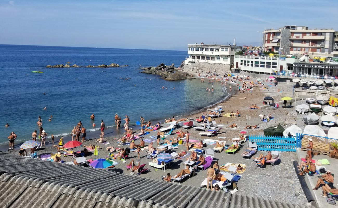 Foto af Spiaggia San Rocco med grå sten overflade