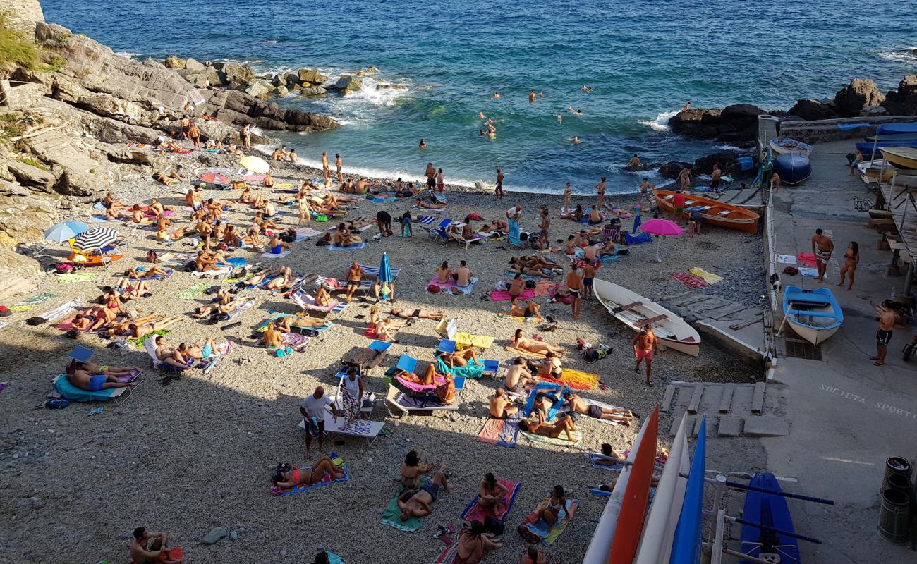 Foto af Spiaggia Murcarolo med grå sten overflade