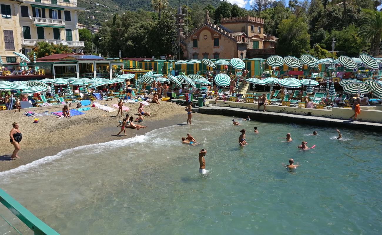 Foto af Spiaggia Rapallo med brun fin sten overflade