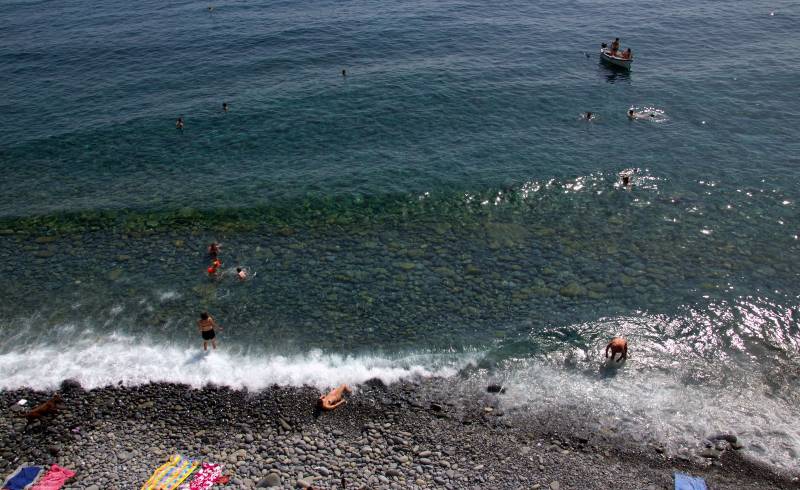 Foto af Spiaggione di Corniglia med sten overflade