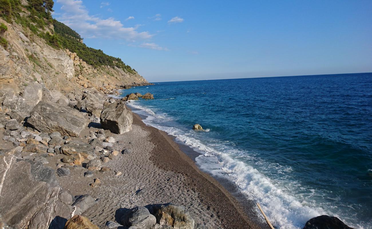 Foto af Spiaggia La Marossa med grå sten overflade