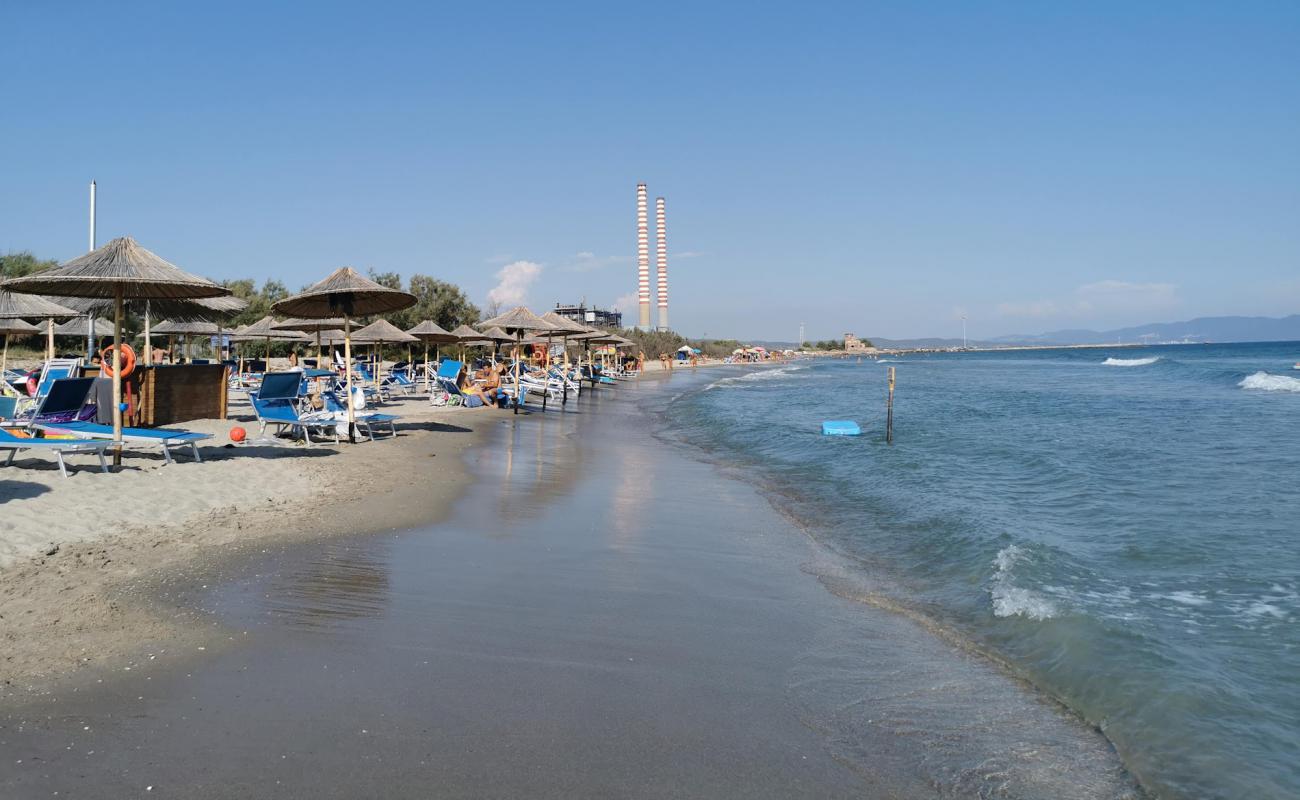 Foto af Spiaggia quagliodromo med brunt sand overflade