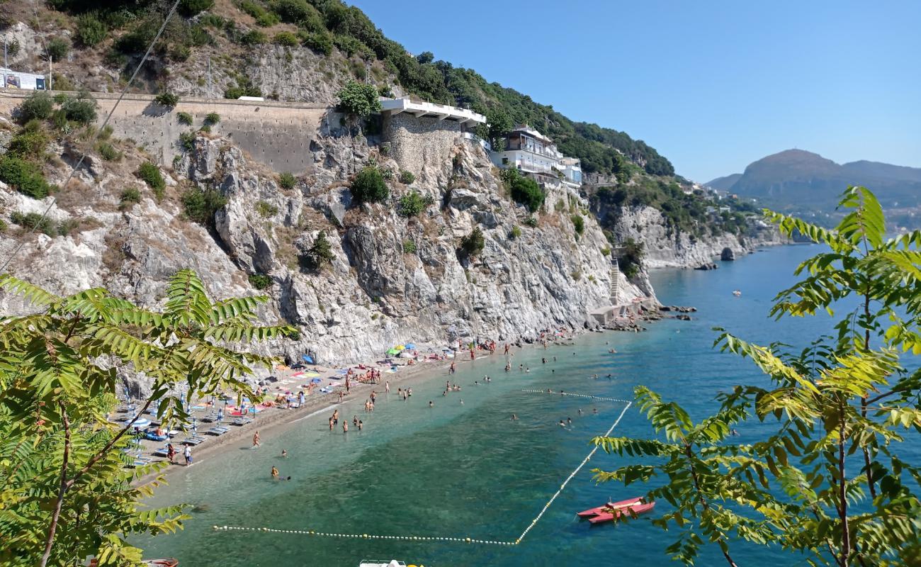 Foto af Spiaggia del Lannio med brun fin sten overflade