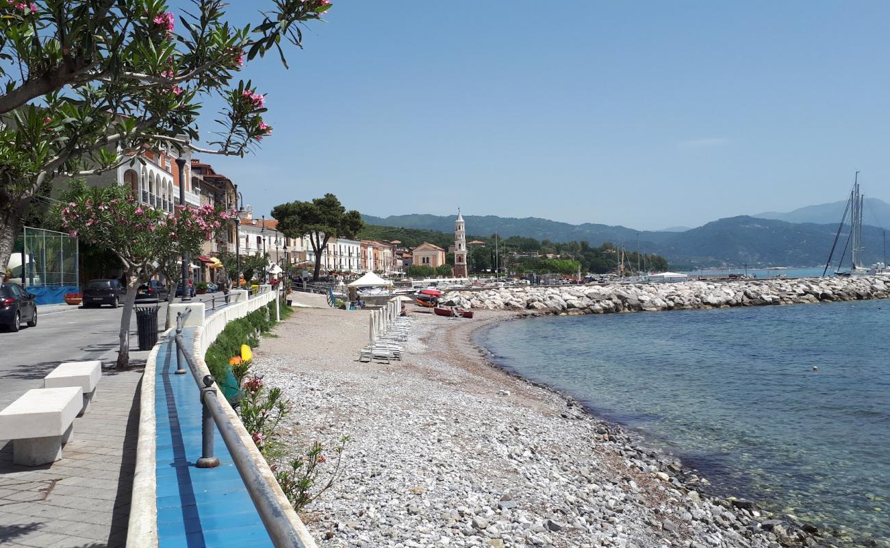 Foto af Port of Scario beach med grå sten overflade