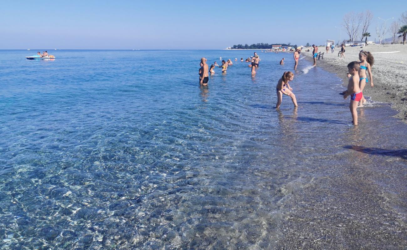 Foto af Nocera Scalo beach med grå fin sten overflade