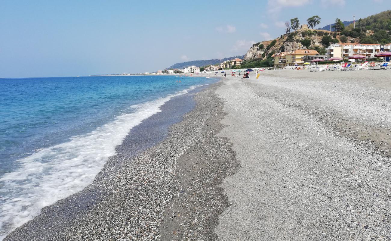 Foto af Cartolano beach med grå fin sten overflade