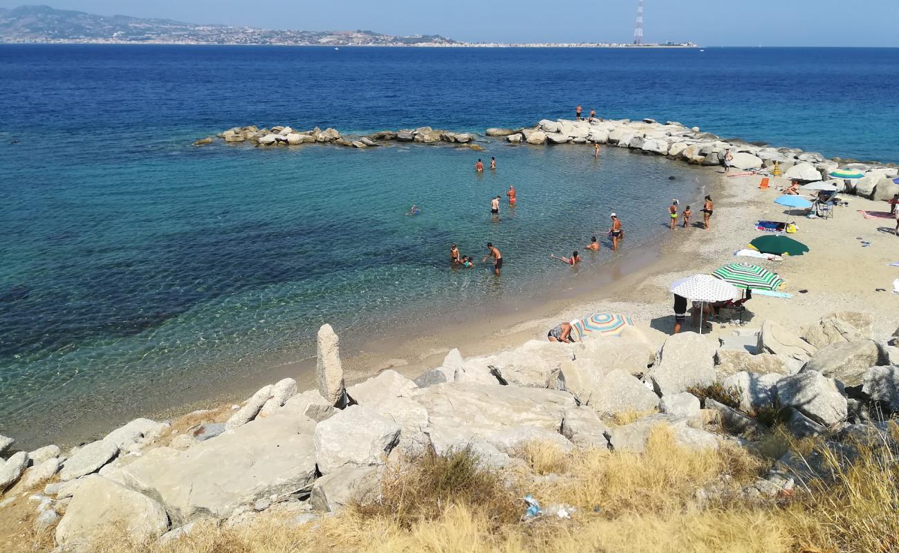 Foto af Porticello beach med brunt sand overflade