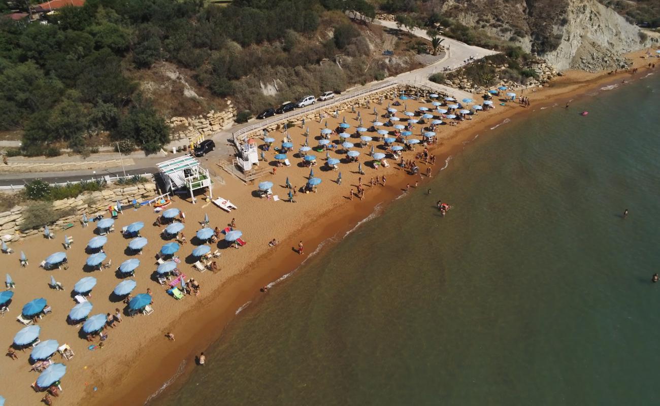 Foto af Santa Cristina beach med brunt sand overflade