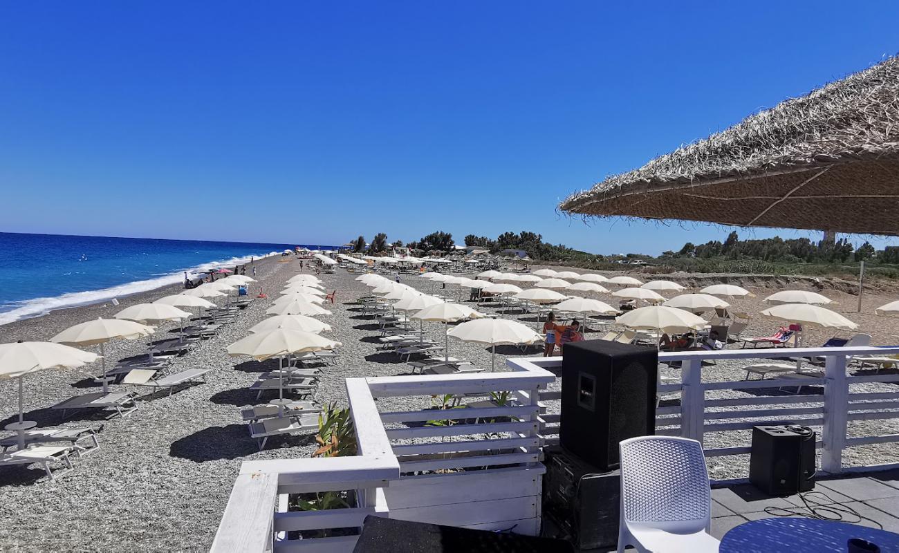 Foto af Punta Alice beach med grå fin sten overflade