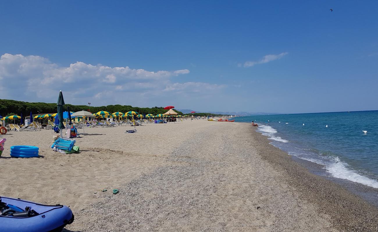 Foto af Salicetti Strand med lys sand overflade