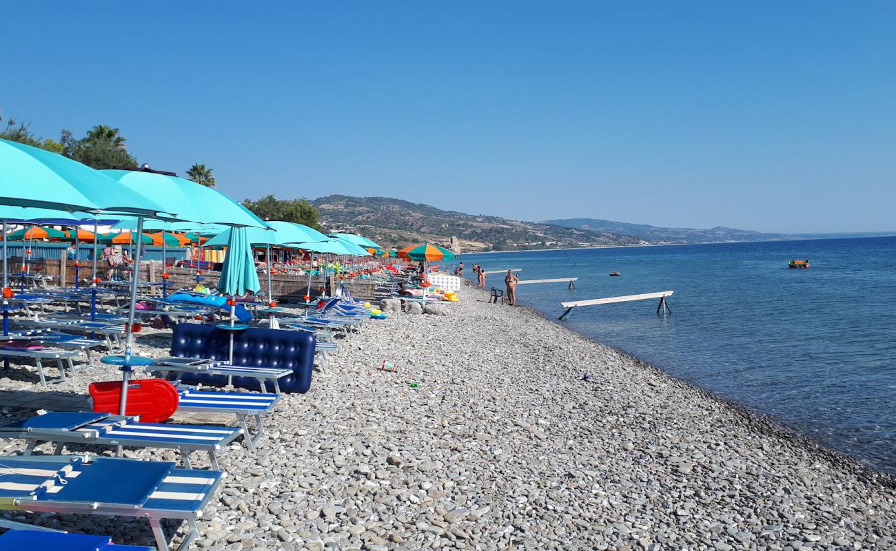 Foto af Borgata Marina beach med grå sten overflade