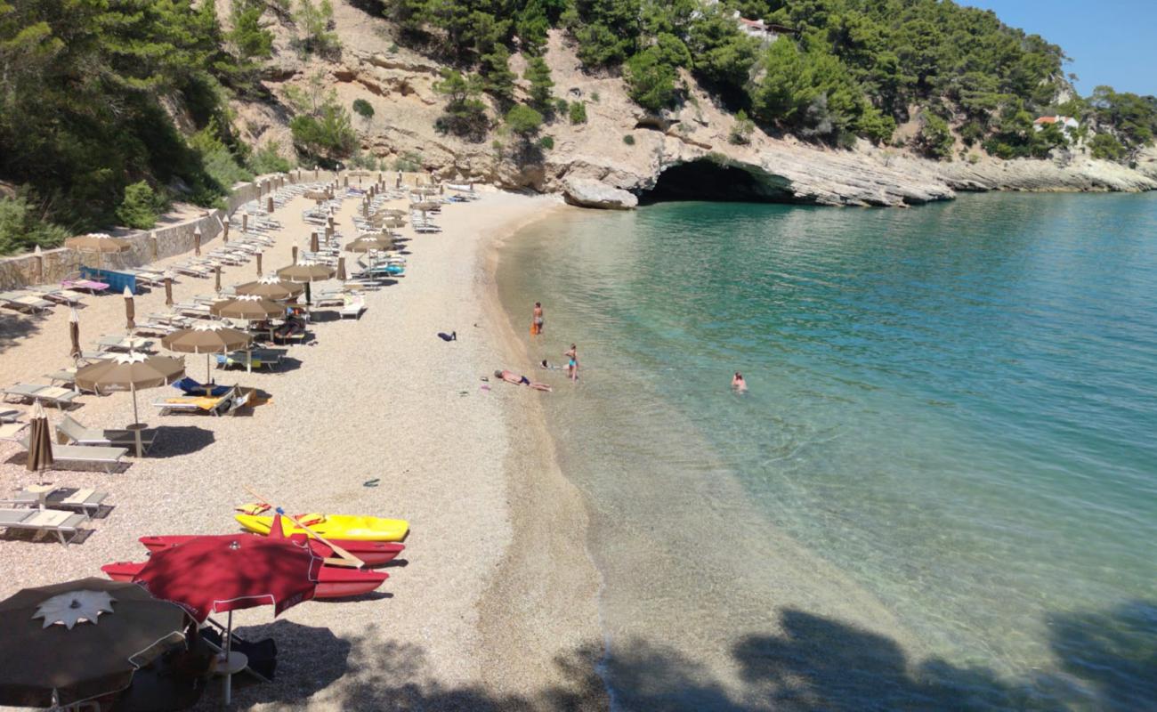 Foto af Spiaggia di Portopiatto med let fin sten overflade