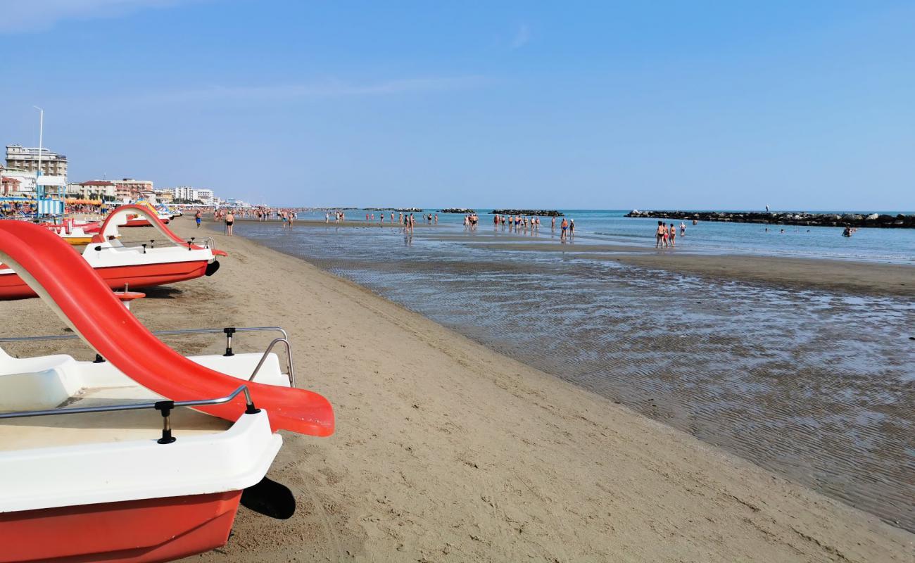 Foto af Bellaria Strand med lys fint sand overflade