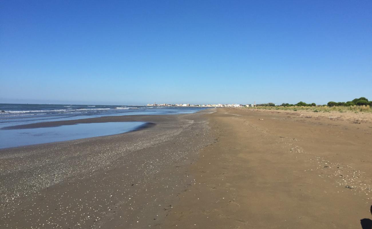 Foto af Brussa strand med lys sand overflade